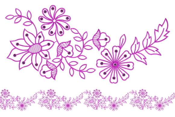Botanical Embroidery Design Review