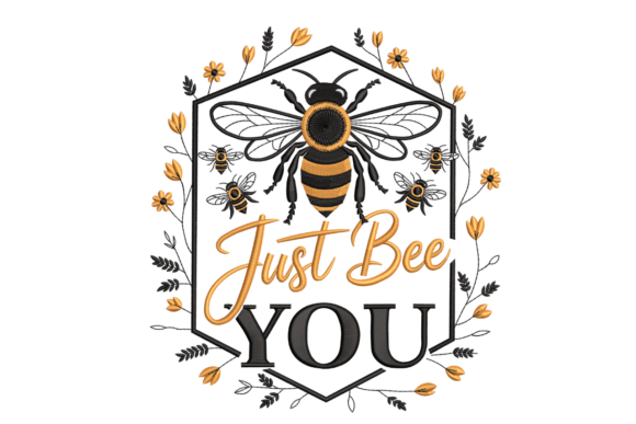 Just Bee You – Floral Honeybee